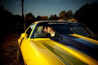 Bride and Groom Kiss