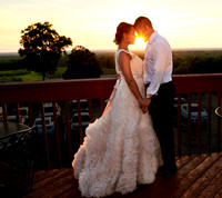 Bridal Portrait, Sunset
