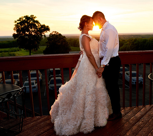 Bridal Portrait, Sunset